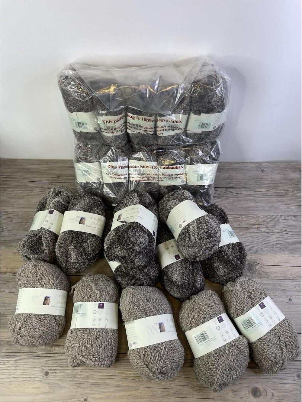 Rowan Purelife British Sheep Breeds Masham Yarn Lot 22 Skeins 1962 Yards